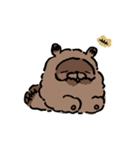 丁寧なたぬたぬ。（個別スタンプ：18）