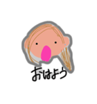 少しハゲてる子達（個別スタンプ：7）