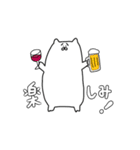シニカルなネコおうちで使いやすいスタンプ（個別スタンプ：14）
