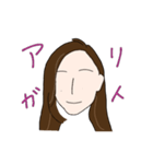 KaO［外国人風ヘア］（個別スタンプ：3）