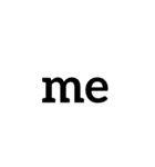 人称代名詞（個別スタンプ：3）