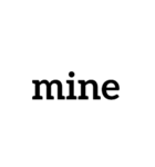 人称代名詞（個別スタンプ：4）