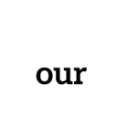 人称代名詞（個別スタンプ：22）
