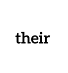 人称代名詞（個別スタンプ：26）