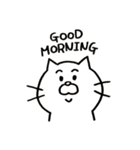ねこさん スタンプ1（個別スタンプ：3）
