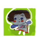 ayamomo手書き（個別スタンプ：1）