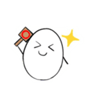 ごまっぽいしろごま（個別スタンプ：2）