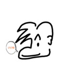 地人外人LINEスタンプ（個別スタンプ：1）
