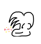 地人外人LINEスタンプ（個別スタンプ：3）