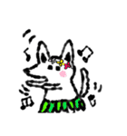 たまに口が悪いモノクロ犬（個別スタンプ：31）
