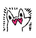 たまに口が悪いモノクロ犬（個別スタンプ：37）