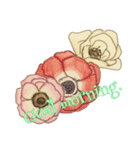 Message sticker (Flower)（個別スタンプ：1）