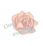 Message sticker (Flower)（個別スタンプ：3）
