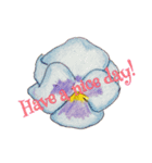 Message sticker (Flower)（個別スタンプ：5）