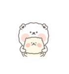 愛らしい耳を持った熊（個別スタンプ：1）