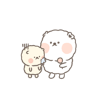愛らしい耳を持った熊（個別スタンプ：10）