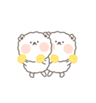 愛らしい耳を持った熊（個別スタンプ：14）
