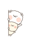 愛らしい耳を持った熊（個別スタンプ：15）