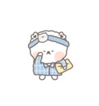 愛らしい耳を持った熊（個別スタンプ：16）