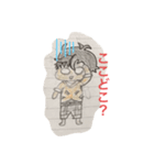 自分で書いたひゅーぜ（個別スタンプ：6）