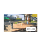 ウェイクボード＆ウェイクサーフィン（個別スタンプ：8）