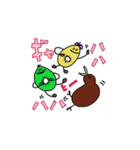 kiwiとkiwi kun（個別スタンプ：14）