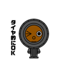 情熱 タイヤくん（個別スタンプ：2）