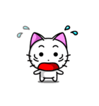 Funny cat animation 2（個別スタンプ：21）