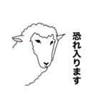 ポーカーフェイス羊 2（個別スタンプ：12）