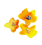 シンプルアートスタンプ FLOWER（個別スタンプ：17）