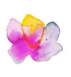 シンプルアートスタンプ FLOWER（個別スタンプ：27）