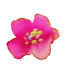 シンプルアートスタンプ FLOWER（個別スタンプ：33）