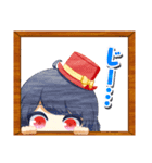 可愛いデフォルメ調スタンプ（個別スタンプ：3）