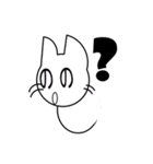 へのへのねこじ！（個別スタンプ：3）