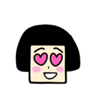 使いやすい♪女の子スタンプ（個別スタンプ：9）