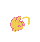 た行の指文字くん（個別スタンプ：3）