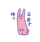 ちゃんかなうさぎ（個別スタンプ：14）