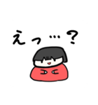 落書き女の子（個別スタンプ：4）