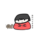 落書き女の子（個別スタンプ：13）