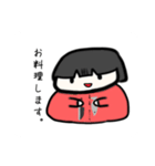 落書き女の子（個別スタンプ：19）