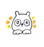 犬みたいなしろくま（個別スタンプ：7）