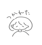 ゆるぼぶちゃんの少し変わった日々（個別スタンプ：3）