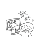 ゆるぼぶちゃんの少し変わった日々（個別スタンプ：7）