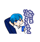 男子の会話8（個別スタンプ：3）