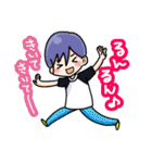 男子の会話8（個別スタンプ：7）