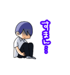男子の会話8（個別スタンプ：19）