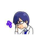 男子の会話8（個別スタンプ：21）