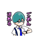 男子の会話8（個別スタンプ：22）