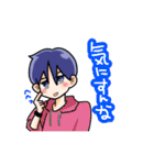 男子の会話8（個別スタンプ：35）