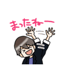 男子の会話10（個別スタンプ：7）